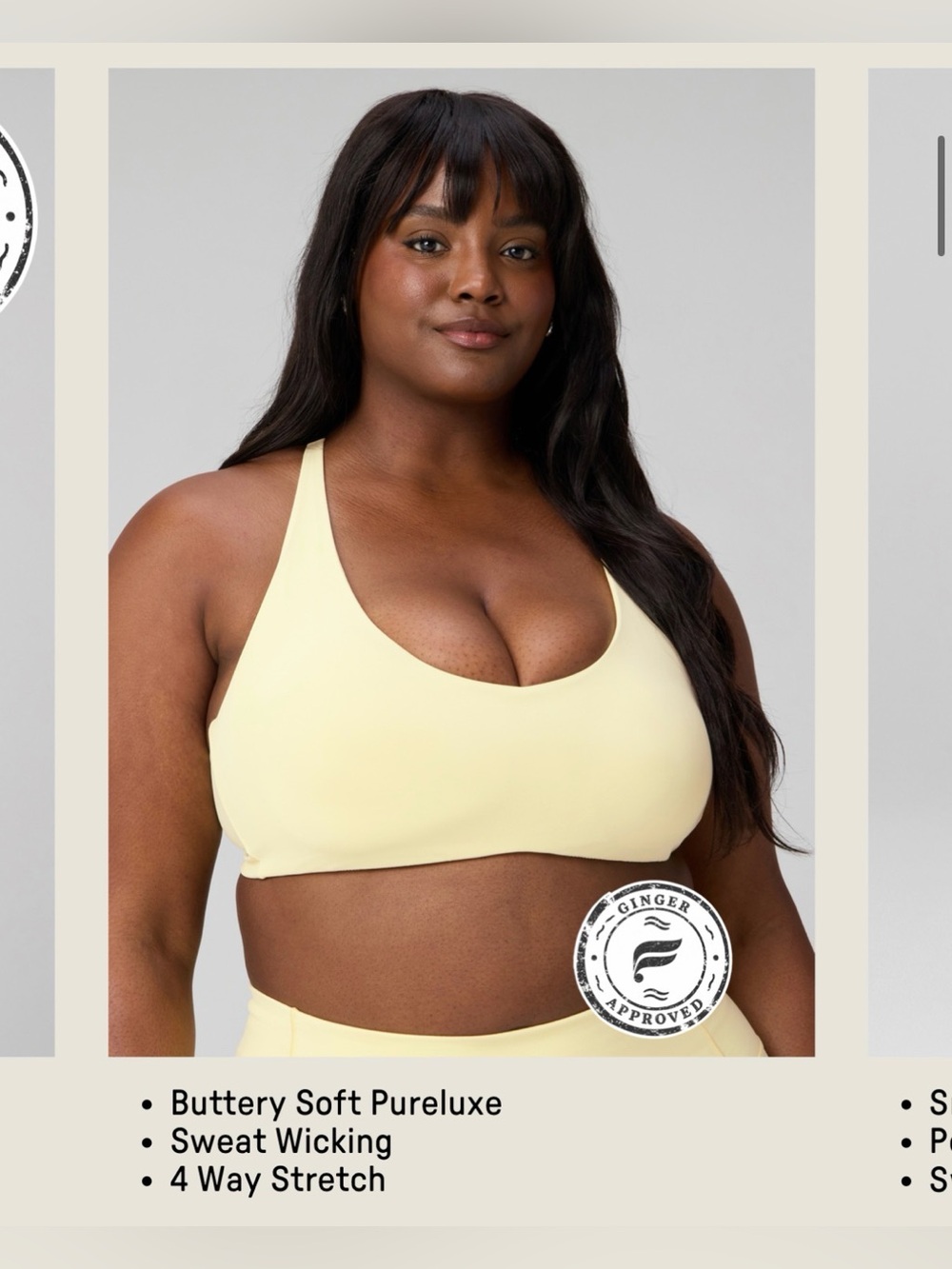 Fabletics Butter Yellow Set - Picture 2 of 3
